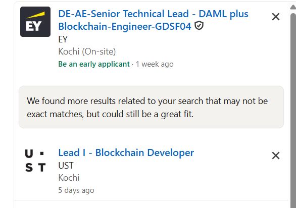 Blockchain & Web3 Development internship jobs in Noida