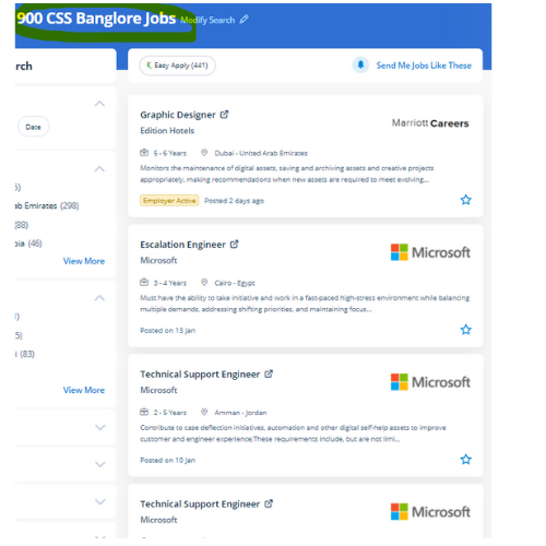 CSS internship jobs in Punjab