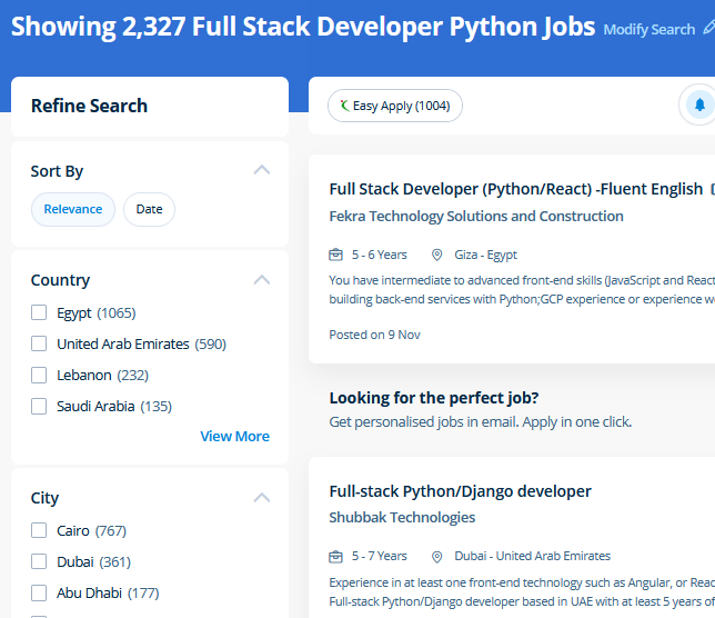 Full Stack Development internship jobs in Coimbatore