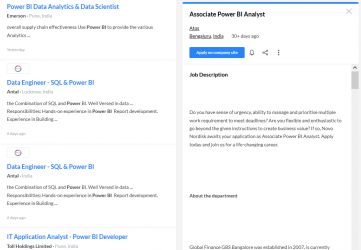 Power BI internship jobs in Punjab