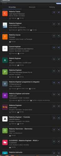 Robotics internship jobs in Gurgaon