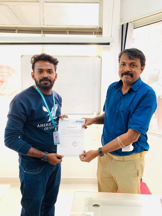 Internship/projects in coimbatore